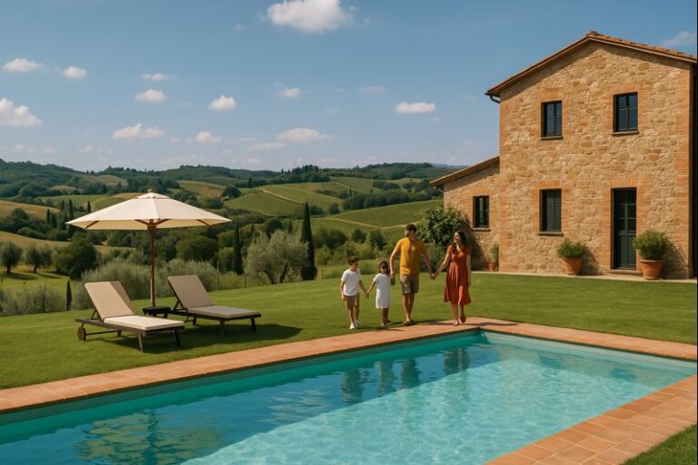 familievenlige ferieboliger i Toscana